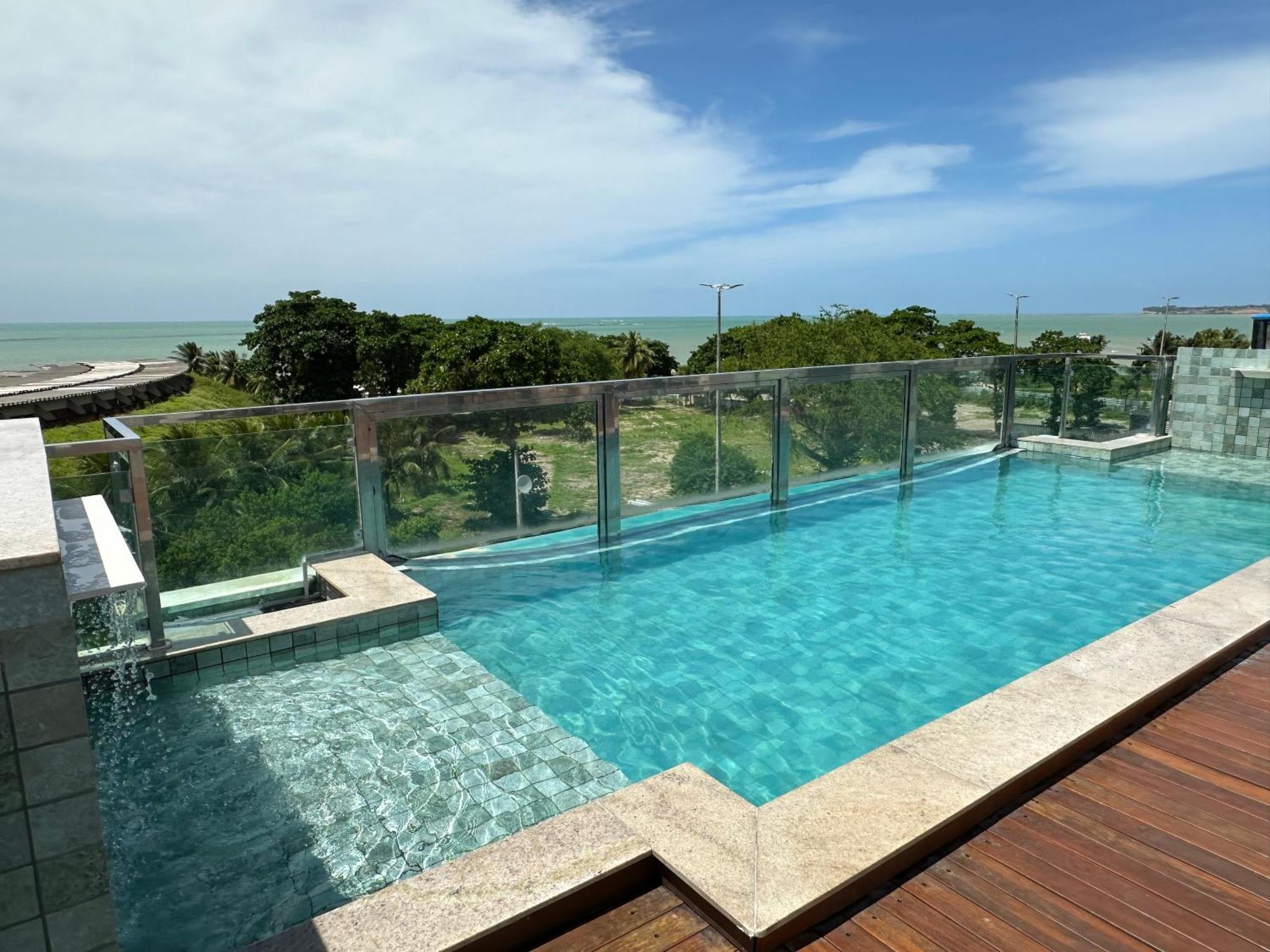 Апартаменты Lindo Flat Na Beira Mar De Tambau Жуан-Песоа Экстерьер фото